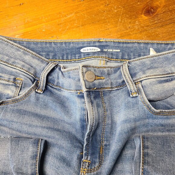Old Navy Pop icon Skinny  JEANS Womens SIZE 10L - Picture 2 of 6